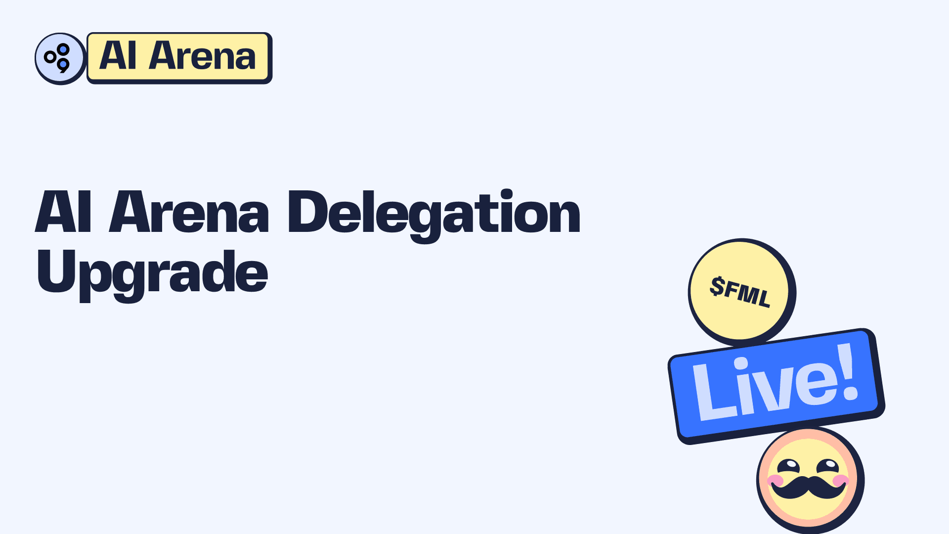 AI Arena Delegation Upgrade Live!