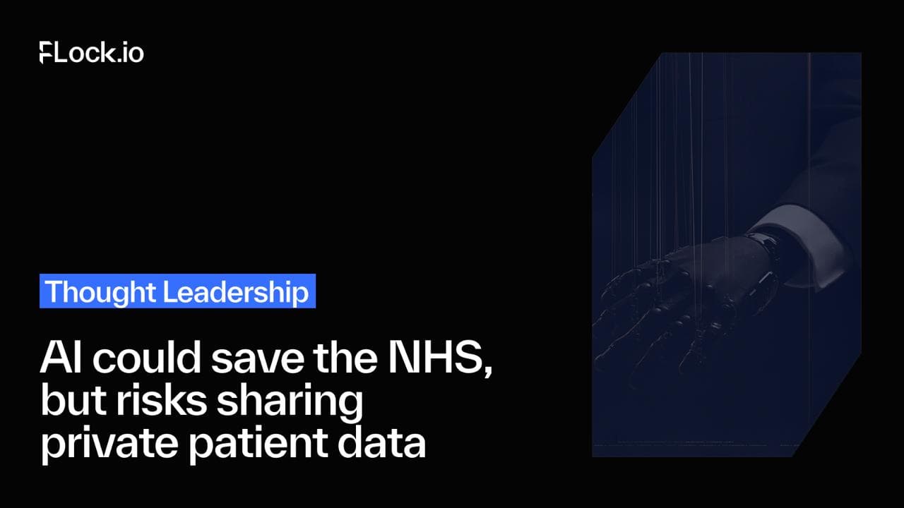AI could save the NHS, but risks sharing private patient data
