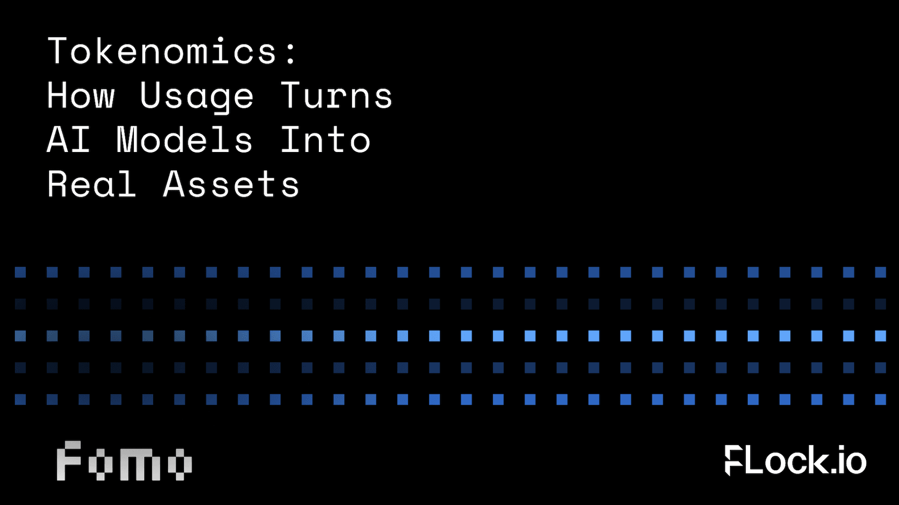FOMO Tokenomics: How Usage Turns AI Models into Real Assets