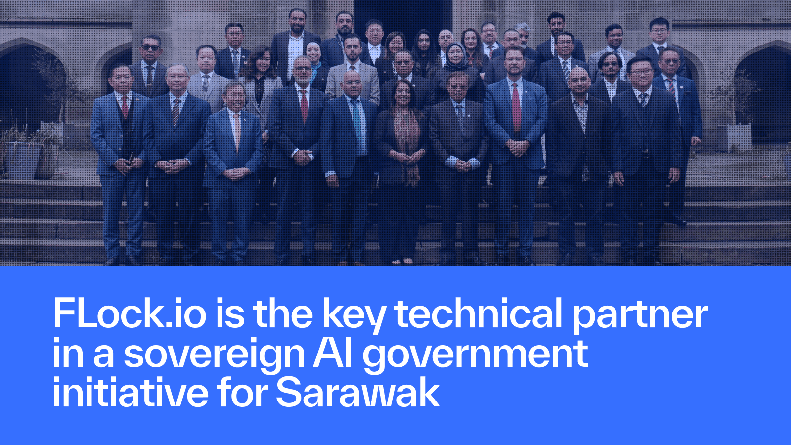 FLock.io is the key technical partner in a sovereign AI government initiative for Sarawak