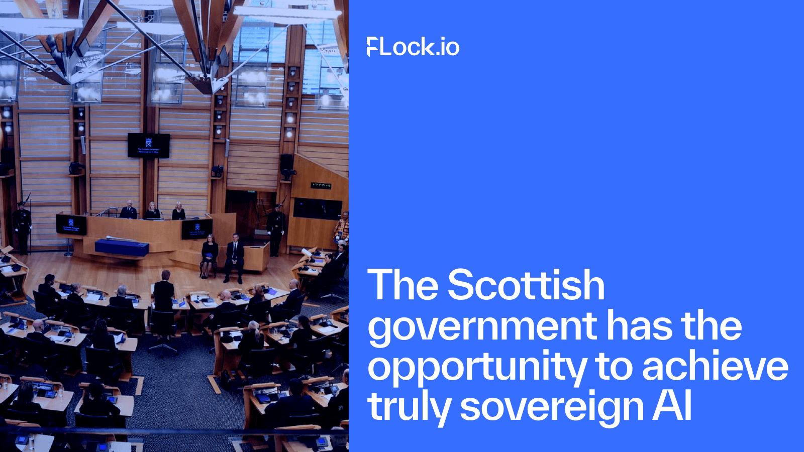 The Scottish government has an opportunity for truly sovereign AI